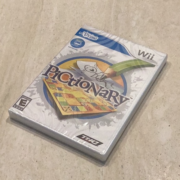 Pictionary Udraw Nintendo Wii Game New Factory Sealed U Draw - Picture 7 of 10